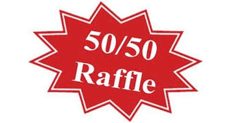 50 50 raffle meme.